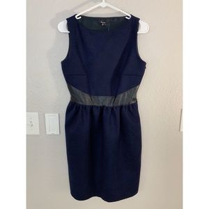 Brand New Anthropologie Navy Blue Dress